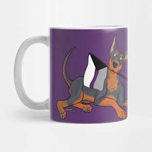 Pride Doggos: Demisexual Doberman Pinscher Mug